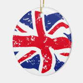 vlag Verenigd Koninkrijk Keramisch Ornament (Links)