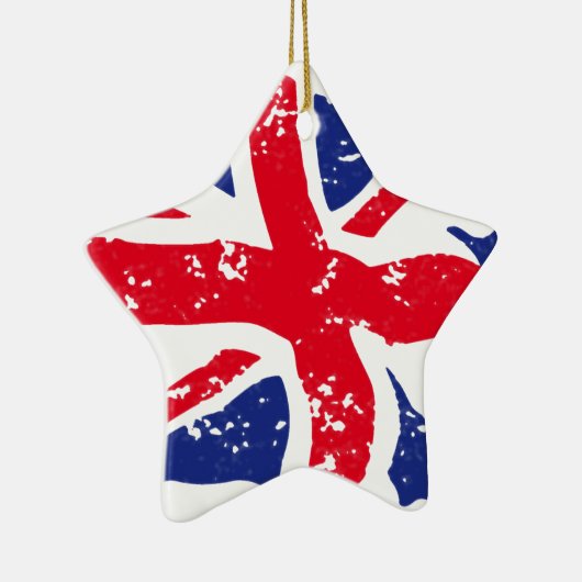 vlag Verenigd Koninkrijk Keramisch Ornament (Rechts)