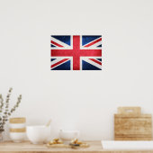 Vlag Verenigd Koninkrijk Poster (Keuken)
