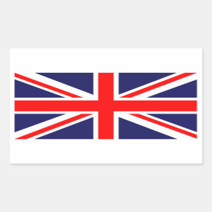 vlag Verenigd Koninkrijk Rechthoekige Sticker