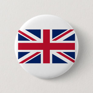 Vlag Verenigd Koninkrijk Ronde Button 5,7 Cm