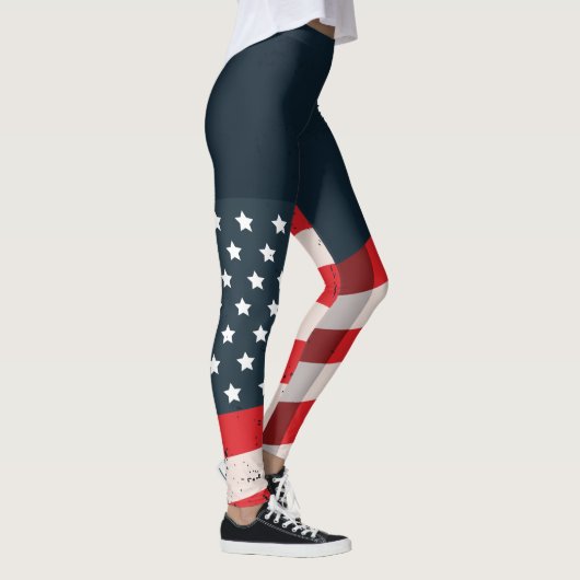 vlag Verenigde Staten Leggings (Rechts)