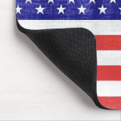 vlag Verenigde Staten Mousepad Muismat (Hoek)