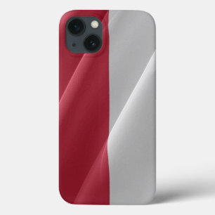 Vlag voor de golving van Monegasque - iPhone 13 Hoesje