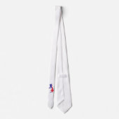 Vlag voor de kaart van Groot-Brittannië Stropdas (Achterkant)