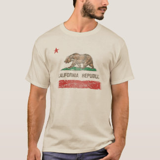 Vlag voor de Republiek Californië T-shirt