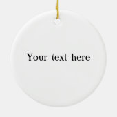 Vlag voor de staat Distress Texas Keramisch Ornament (Achterkant)