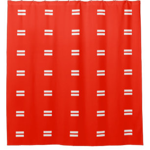 Vlag voor gelijkheid douchegordijn