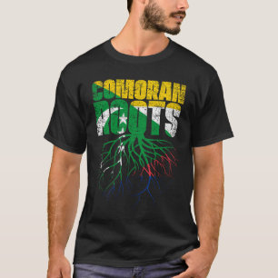 Vlag voor het erfgoed van de Comoren T-shirt