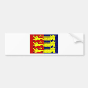 Vlag voor inkthavens in het Verenigd Koninkrijk Bumpersticker