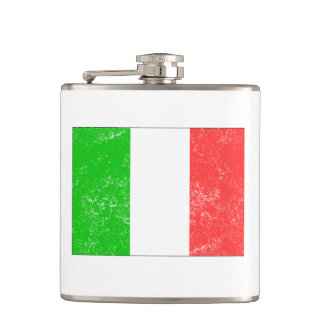 Vlag voor Italië in nood Heupfles