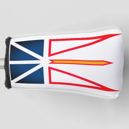 vlag voor Newfoundland en Labrador Golfheadcover (Voorkant)