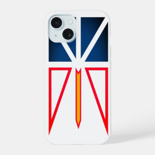 vlag voor Newfoundland en Labrador iPhone 15 Hoesje