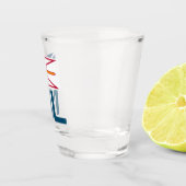 vlag voor Newfoundland en Labrador Shot Glas (Rechts)