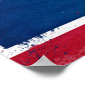 Vlag voor noodtoestand poster (Hoek)