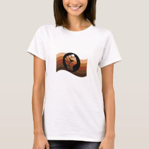 Vlag voor POC-kleuren T-shirt