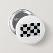 vlag voor racebesturing ronde button 5,7 cm (Voorkant /achterkant)