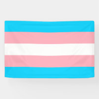 Vlag voor roze, blauw en wit transgender