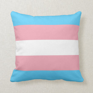 Vlag voor transgenderprijzen kussen