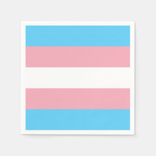 Vlag voor transgenderprijzen servet