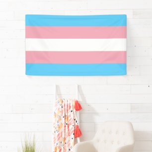 Vlag voor transgenderprijzen spandoek