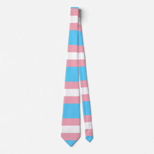 Vlag voor transgenderprijzen stropdas