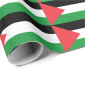 VLAG VRIJ PALESTINA CADEAUPAPIER (Rol Hoek)