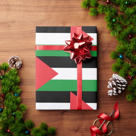 VLAG VRIJ PALESTINA CADEAUPAPIER (Feestdagen Geschenken)