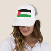 VLAG VRIJ PALESTINA TRUCKER PET (In situ)