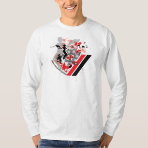 Vlag Vrouw Souvenir T-shirt