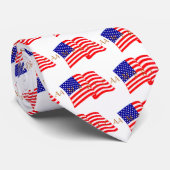 Vlag VS - Amerika Stropdas (Opgerold)