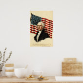 Vlag VS-George Washington Poster (Keuken)