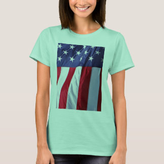 Vlag VS TROTS PATRIOTISCH EER AMERIKAANSE VLAG T-shirt