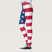 Vlag VS - Verenigde Staten - Patriottisch Leggings (Links)