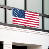 Vlag VS - Verenigde Staten - Patriottisch Spandoek (Buitenkant Gebouw)