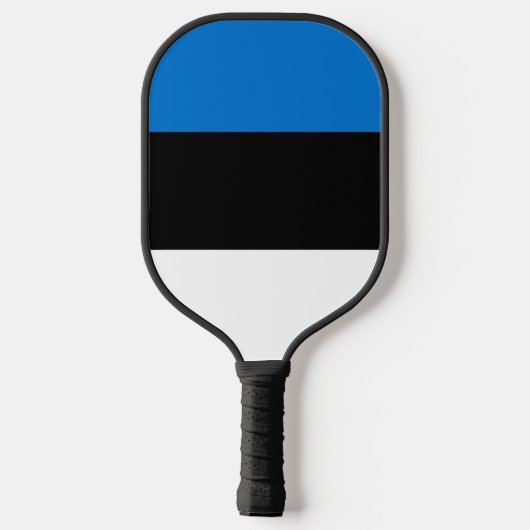 Vlag/wapen van Estland Pickleball Paddle (Achterkant)
