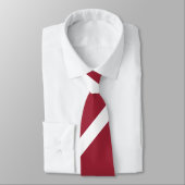 Vlag/wapen van Letland Stropdas (Gebonden)