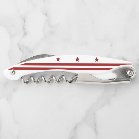 vlag Washington D.C. Kurkentrekker (Achterkant)