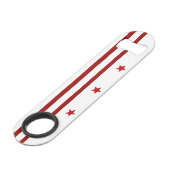 vlag Washington D.C. Speed Flessenopener (Achterkant Gekanteld)