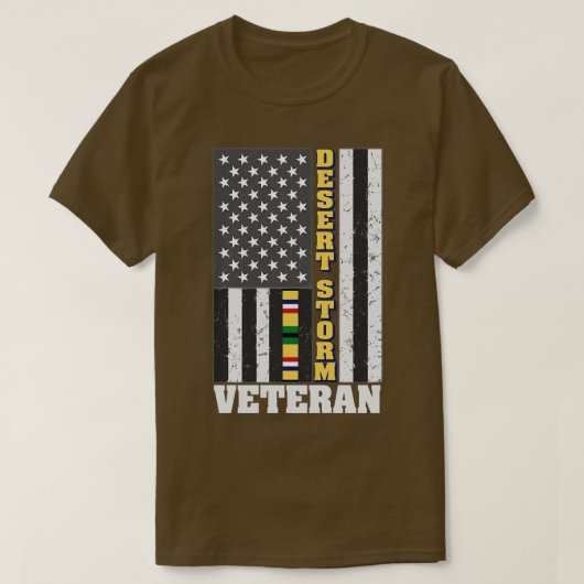 Vlag woestijnStorm T-shirt (Design voorkant)