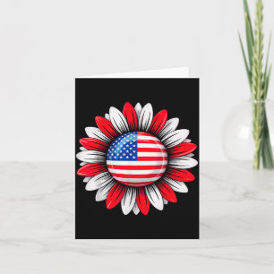 Vlag Zonnebloem Patriottisch 4 juli Onafhankelijkh Kaart