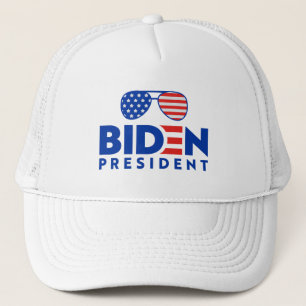 Vlag zonnebril Joe Biden President Verkiezing 2020 Trucker Pet
