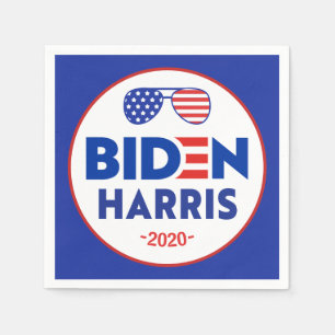 Vlag Zonnebrillen President Joe Biden STETE 2020 Servet