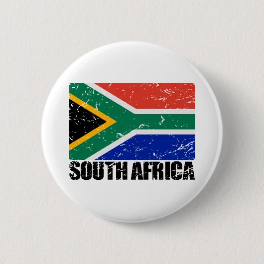  vlag Zuid-Afrika Ronde Button 5,7 Cm (Voorkant)
