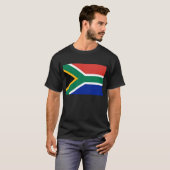 Vlag Zuid-Afrika T-Shirt (Voorkant volledig)