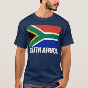 vlag Zuid-Afrika T-shirt