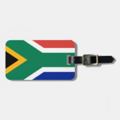 Vlag Zuid-Afrika - Vlag van Suid-Afrika Bagagelabel (Voorkant horizontaal)