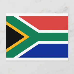 Vlag Zuid-Afrika - Vlag van Suid-Afrika Briefkaart