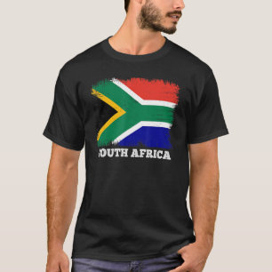 vlag Zuid-Afrika: Zuid-Afrikaanse vlag T-shirt