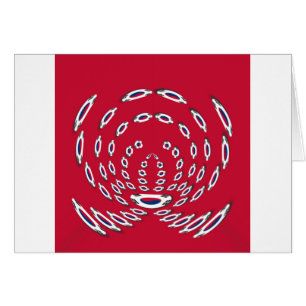 vlag Zuid-Korea Polka Dot